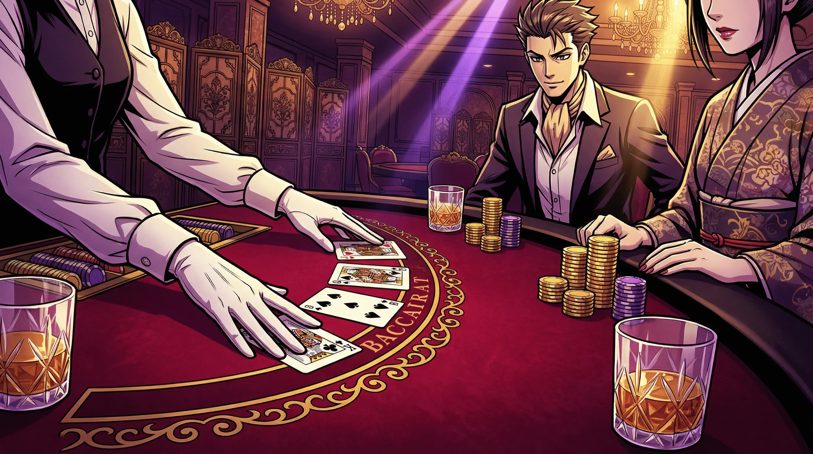 Bacará 72bet - Jogo de Bacará Online